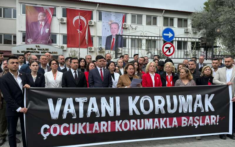 CHP Muğla'dan 23 Nisan'da Çocuklar Güvende Değil Açıklaması