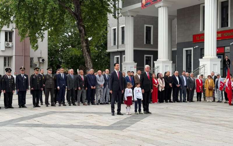Köyceğiz’de Ulusal Egemenlik Günü’nde Anlamlı Buluşma: Protokolden Atatürk’e Saygı