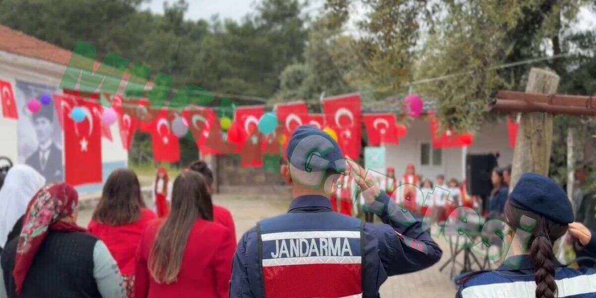 Dalyan Jandarmasından Gökbel İlkokulu’na Anlamlı Sürpriz