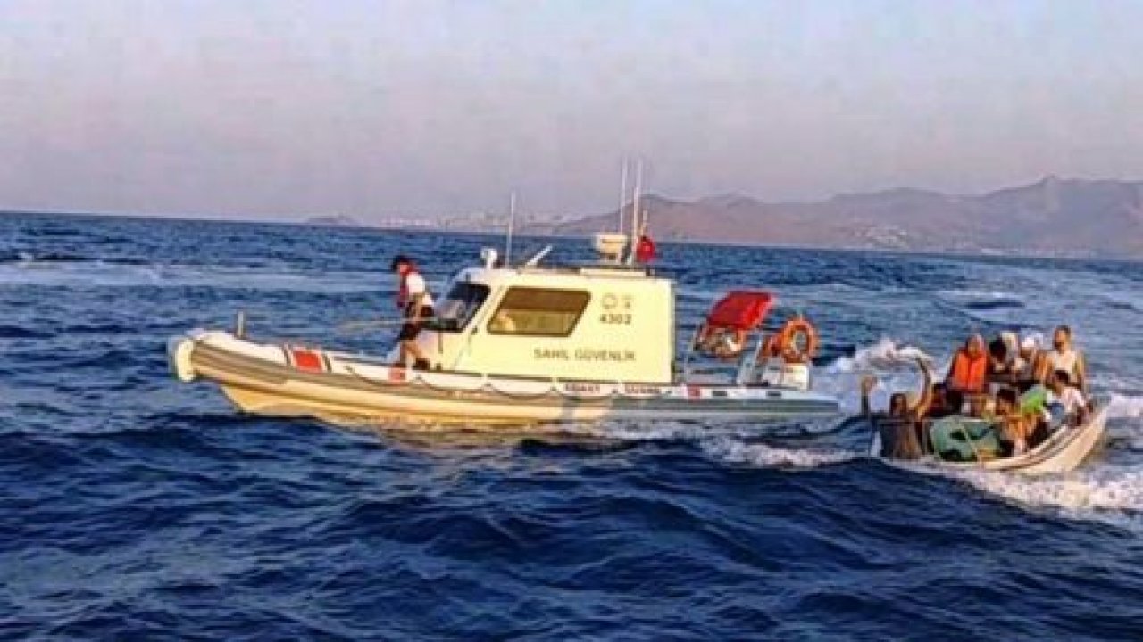 Mülteciler kaçamadan yakalandı