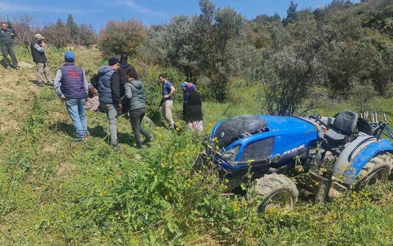 Kontrolden Çıkan Traktör Fel*kete Yol Açtı: Sürücü Kurtarılamadı