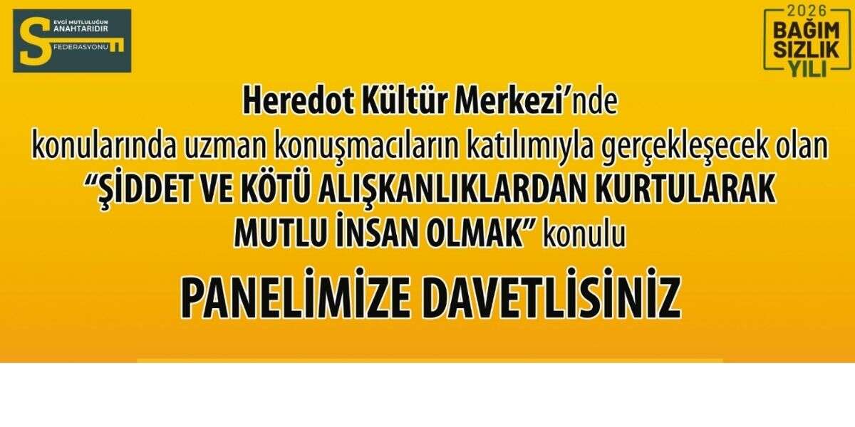 Bodrum’da “Mutlu İnsan Olmak” Konulu Panel