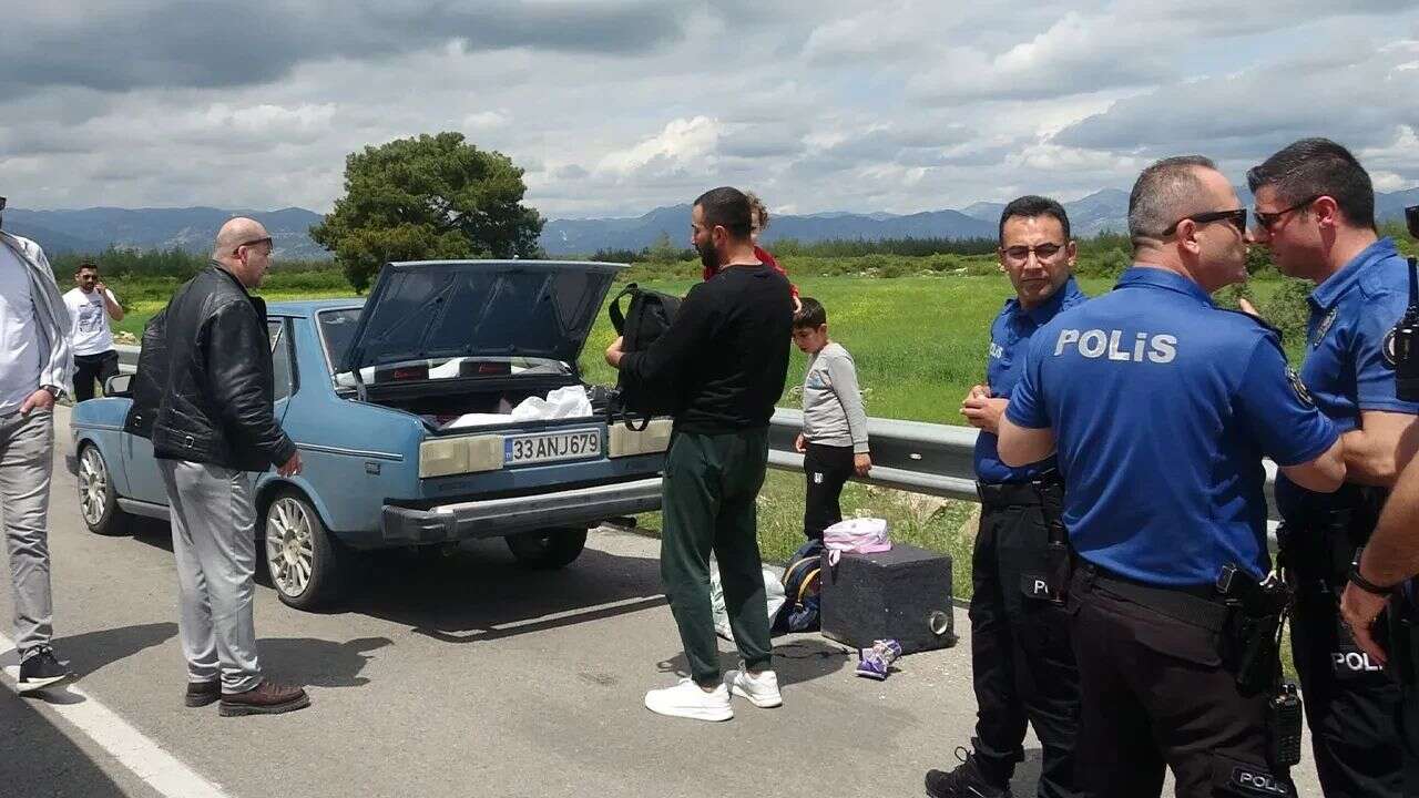 Tartışma K*nlı Bitti: Eşini Öldürdü, İki Çocuğuyla Kaçarken Yakalandı