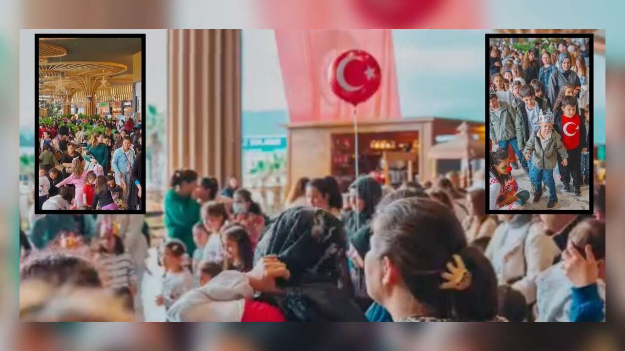 Rüya 48 Outlet’te 23 Nisan Şenliği: Muğla’da Çocuklar Bayramı Doyasıya Kutladı