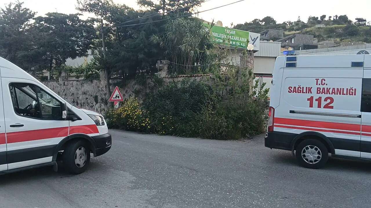 Muğla'da Motosiklet ile Ticari Araç Çarpıştı