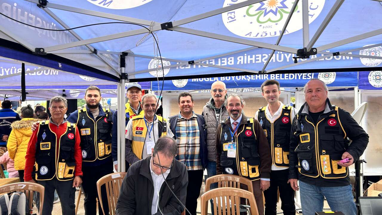 Muğla’da Amatör Telsizciler Olası Afetler İçin Teyakkuzda