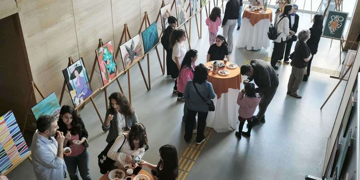 MTK Koleji Öğrencilerinin Eserleri Görücüye Çıktı