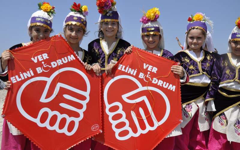 Bodrum Uçurtma Festivali, 21 yıldır Engelleri Gökyüzünde Kaldırıyor