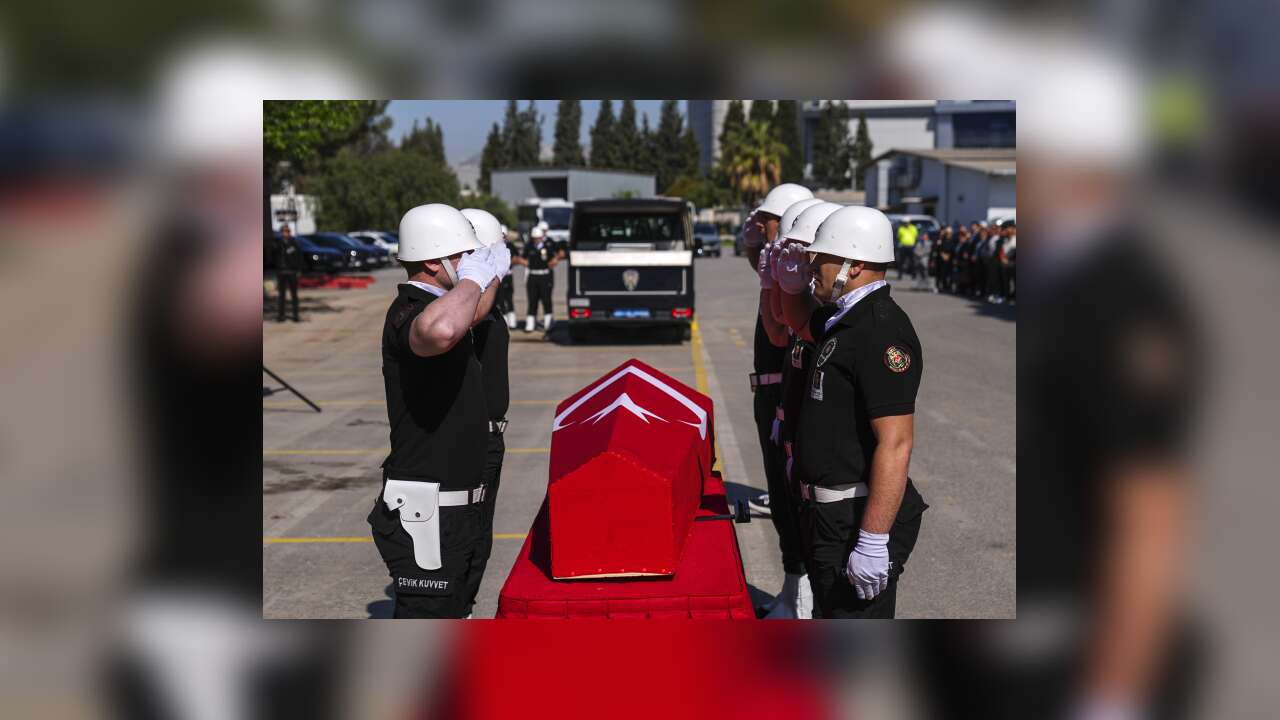 Trafik Kazasında Şehit Olan Polis Serkan Hızlı İçin Tören Düzenlendi