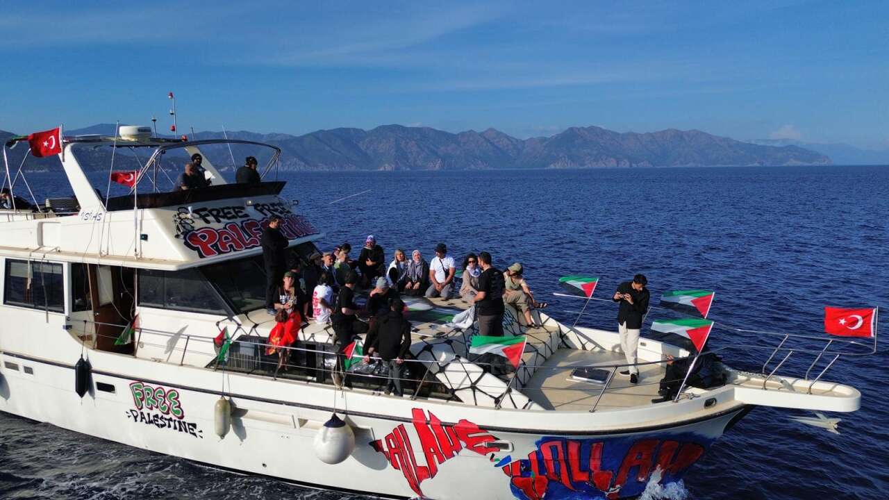 Marmaris’ten “Sumud Filosu”na Destek Seferi: 10 Tekne Akdeniz’e Açıldı