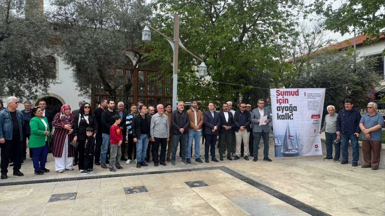 Muğla’da Filistin’e Destek Açıklaması: 81 İlde Eş Zamanlı Tepki