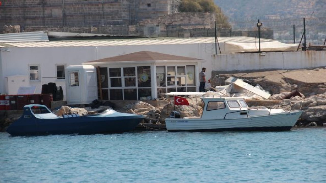 Bodrum'da göçmen teknesi battı