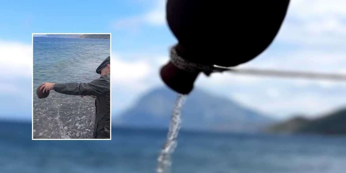 Testilerle Taşınan Akdeniz Suyu Ege’ye Döküldü