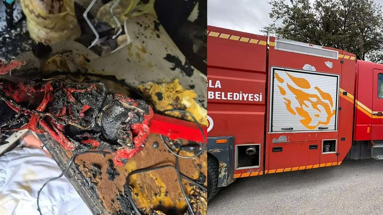 Muğla’da Elektrikli Süpürge Yangını Paniğe Neden Oldu