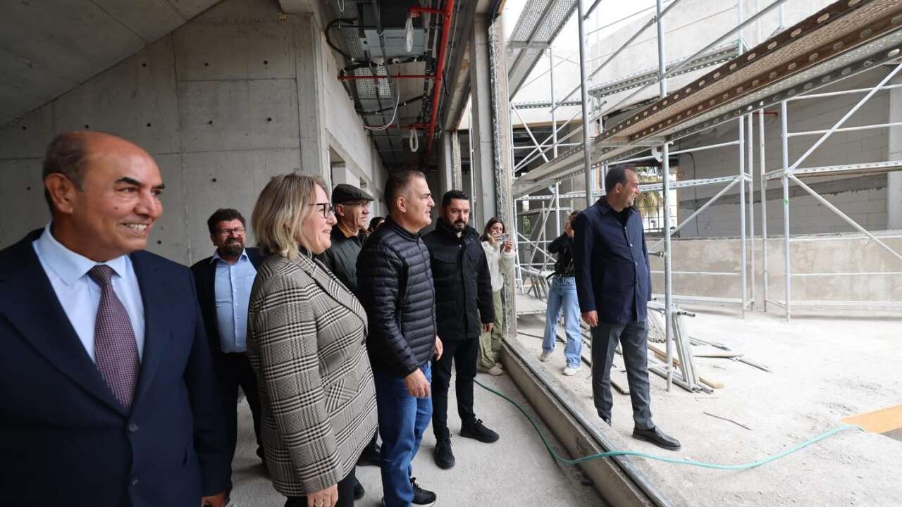 Datça Tadım İsmet Tekinalp İlkokulu İnşaatında Son Durum: Vali Akbıyık İnceledi