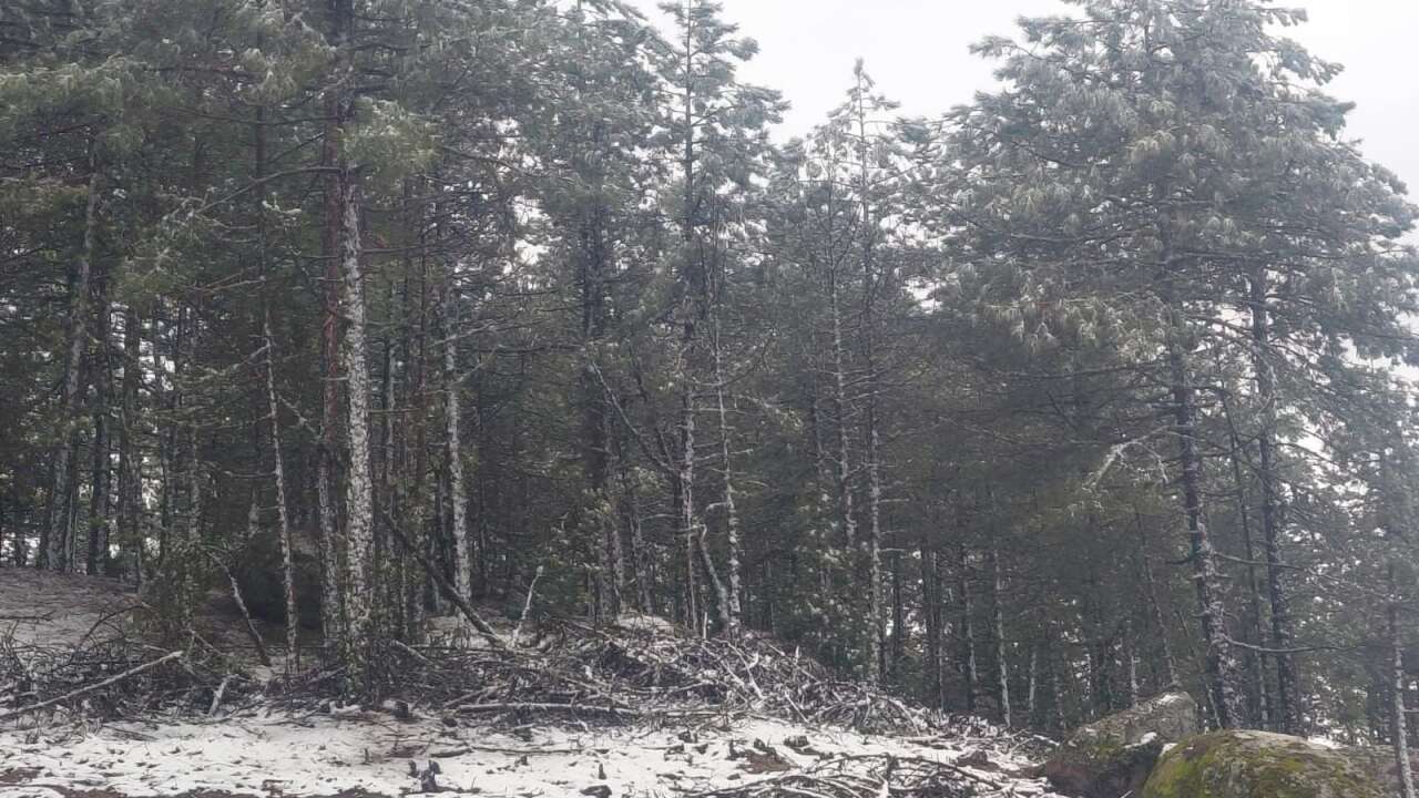 Muğla’da Mayıs Sürprizi: Gökbel Dağı Beyaza Büründü