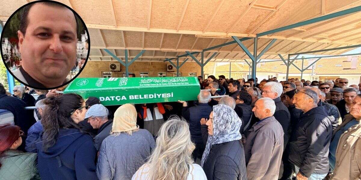 Ölümüyle Datça’yı Yasa Boğdu: Emrah Sarıoğlu Gözyaşlarıyla Uğurlandı