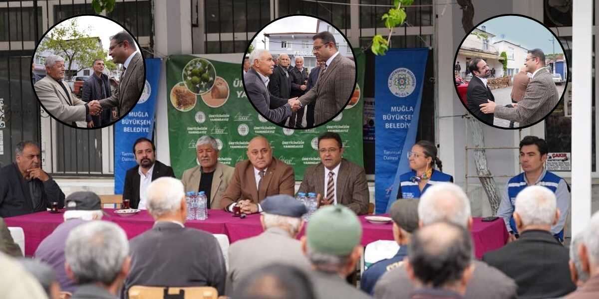 Yatağan Katrancı’da 'Tarlanıza Geliyoruz' Projesi Başladı