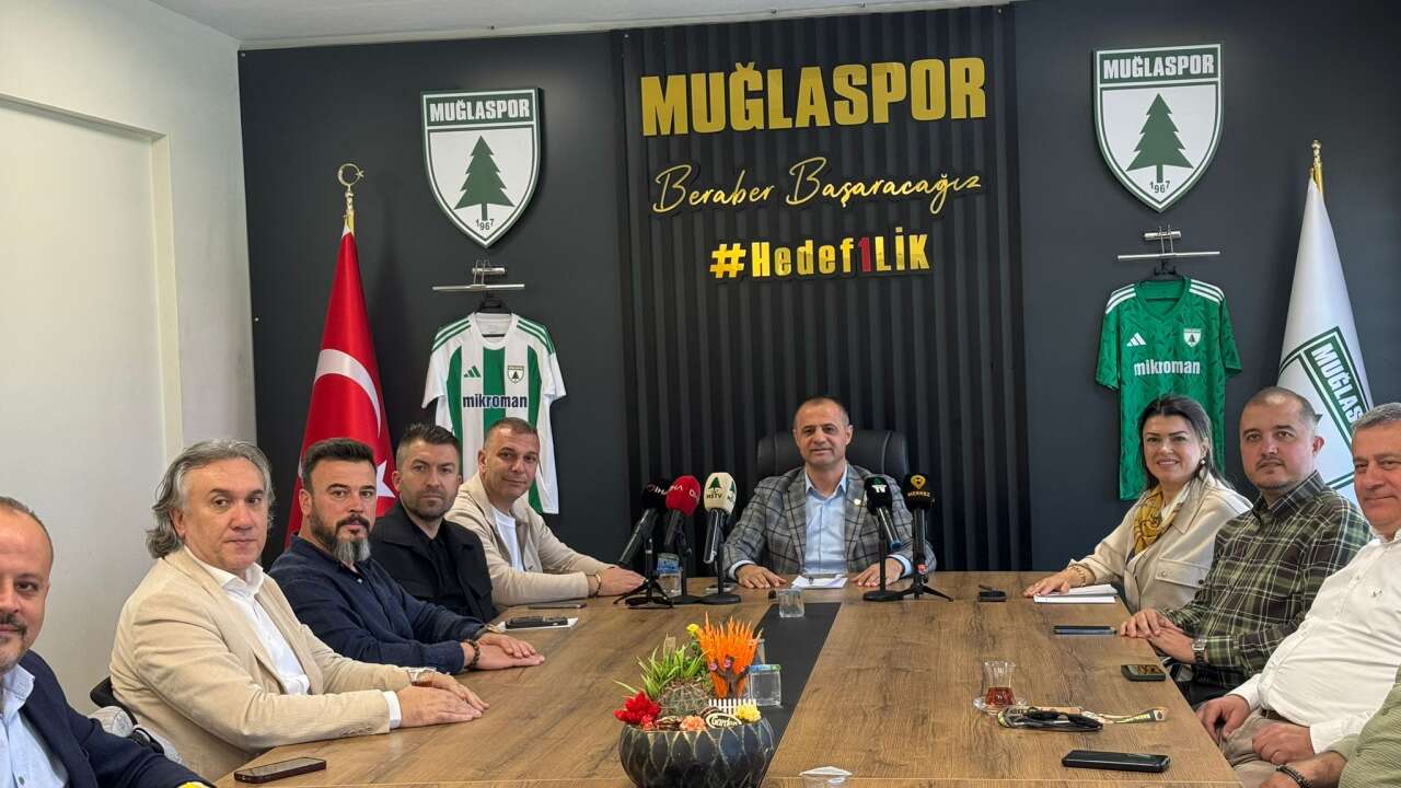 Muğlaspor Başkanı Menaf Kıyanç: “Birliği yakaladık, sırada 1. Lig var”