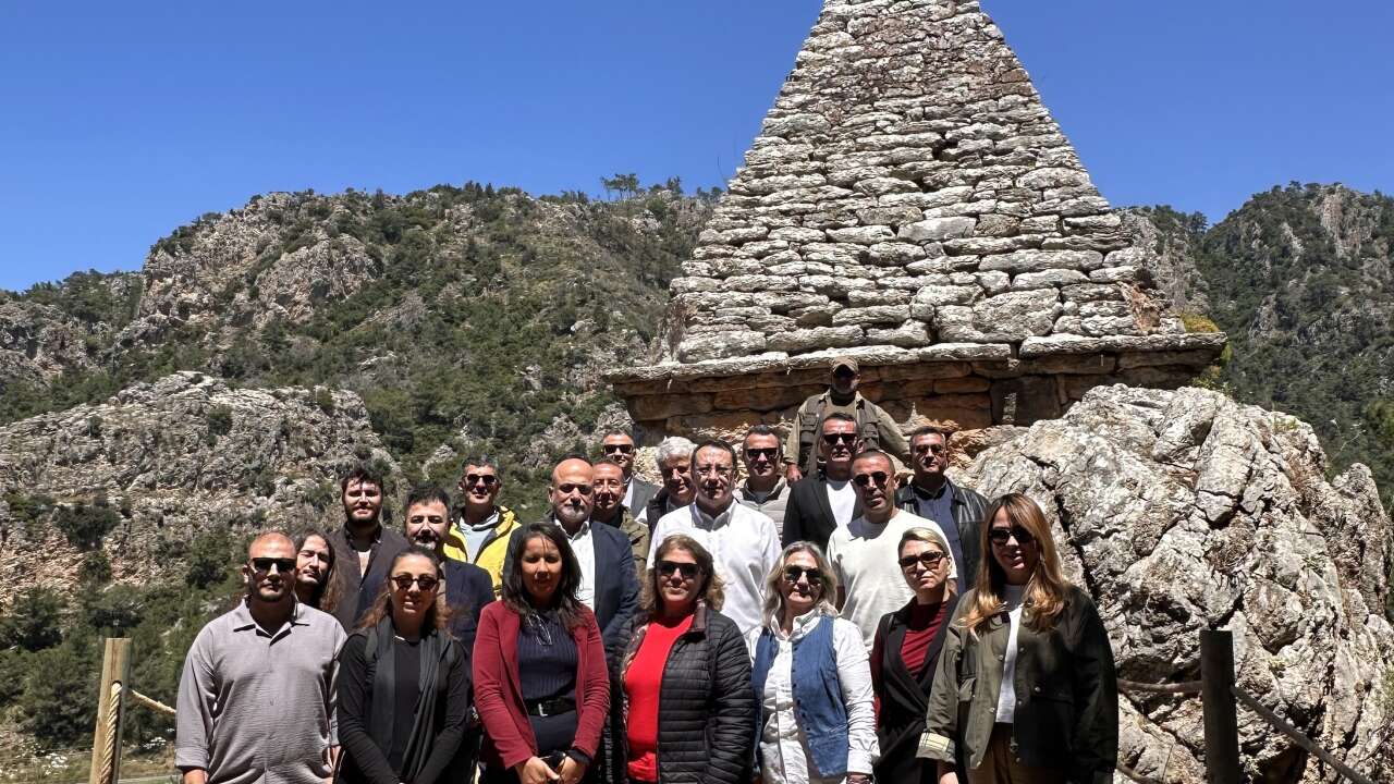 Marmaris’te 2 Bin 400 Yıllık Piramit Mezar Ziyarete Açıldı