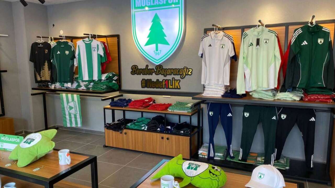 Muğlaspor Store Geçici Olarak Yeni Lokasyona Taşındı