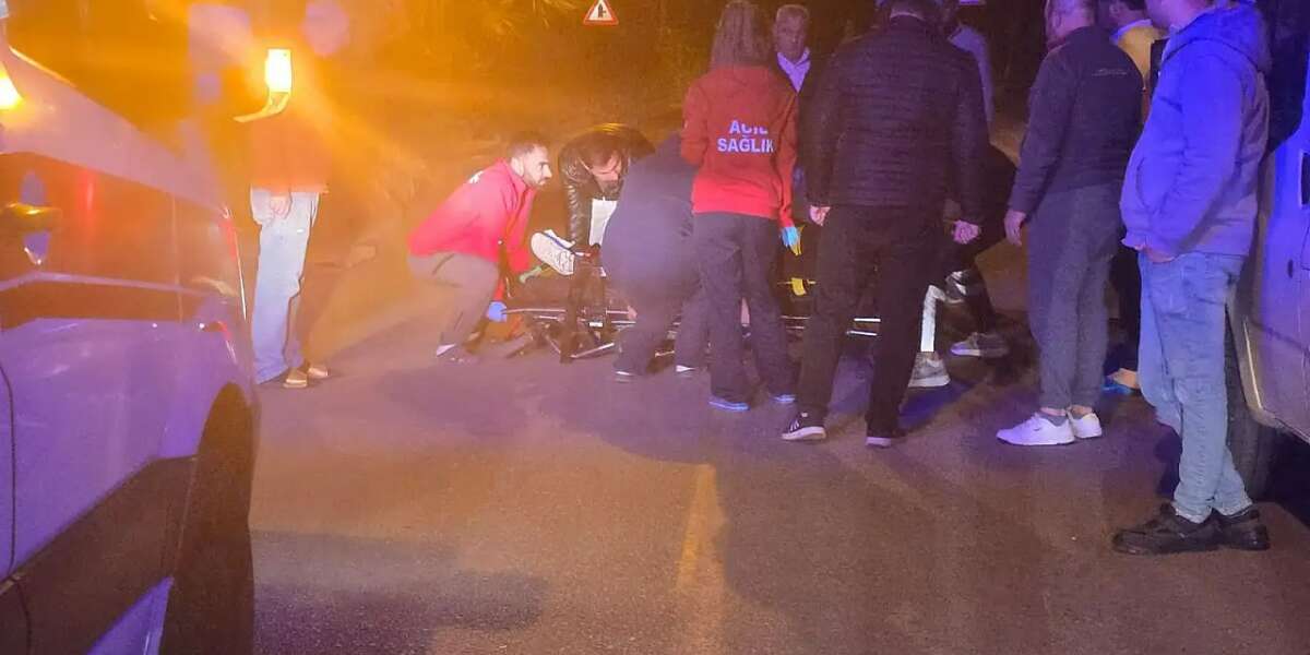 Muğla’da Kediye Çarpan Motosiklet Sürücüsü Yaralandı