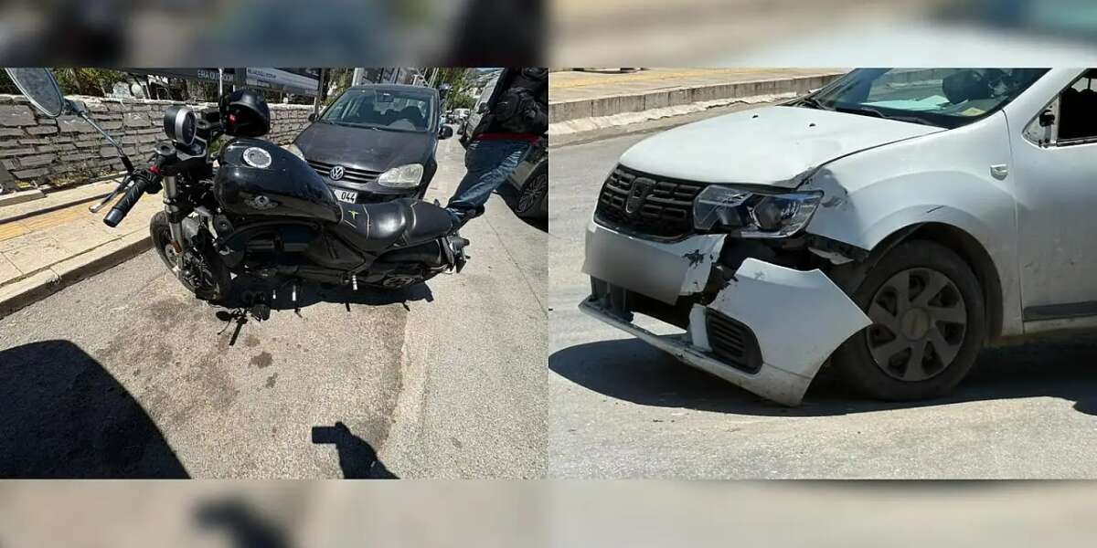 Muğla'da Otomobil ile Motosiklet Çarpıştı: Sürücü Hastaneye Kaldırıldı
