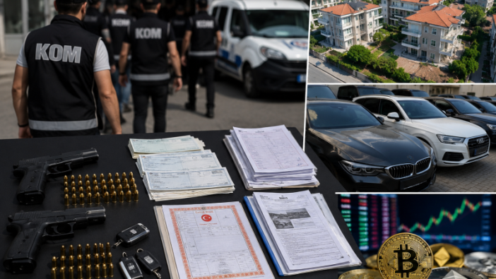 Muğla’da Dev Operasyon: 27 Araç ve 51 Gayrimenkule El Konuldu
