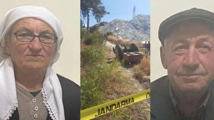 Muğla’da Traktör Kazasında Hayatını Kaybeden Çiftin Kimlikleri Belli Oldu
